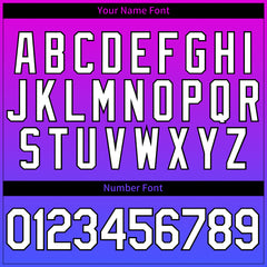 Custom Gradient Purple Valentine's Day Baseball Jersey Full Button Down Fans Special Edition Authentic Shirt