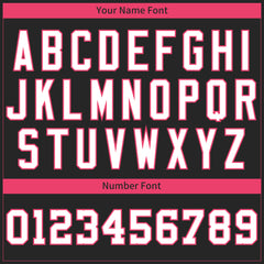 Custom Black Valentine's Day Baseball Jersey Fans Special Edition Authentic Shirts