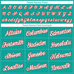 Custom Aqua Basketball Jersey Mesh Sports Performance Team Uniform