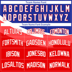 Custom Red Split Basketball Uniform Design Your Own Mesh Jersey