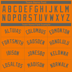 Custom BAY Orange Pinstripe Mesh Fans Special Edition Authentic Baseball Jersey