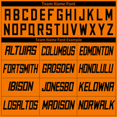 Custom Bay Orange Mesh Basketball Athletic Performance Jersey