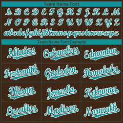 Custom Brown Full Button Up Mesh Fans Special Edition Authentic Baseball Jersey