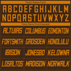 Custom Brown Mesh Basketball Athletic Performance Jersey