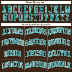 Custom Brown Basketball Jersey Mesh Sports Athletic Performance Shirts