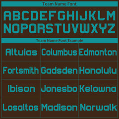 Custom Brown Football Jersey Athletic Shirt For Adult Youth Unisex