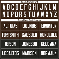 Custom Brown Soccer Uniform For Adult Youth Fans Jersey