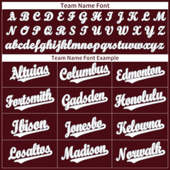 Custom Burgundy Full Button Up Mesh Fans Special Edition Authentic Baseball Jersey