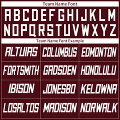 Custom Burgundy Mesh Basketball Athletic Performance Jersey