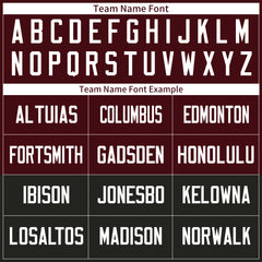 Custom Burgundy Soccer Uniform For Adult Youth Fans Jersey