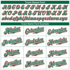 Custom White Mexican Flag Fans Special Edition Authentic Vintage Baseball Jersey