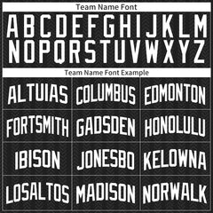 Custom Black Basketball City Team Jersey For Aldult Youths