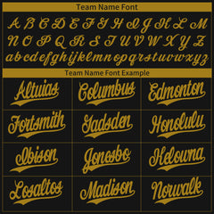 Custom Black Baseball Jersey Authentic Hip Hop Button Down Vintage Shirt