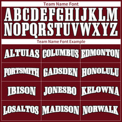 Custom Burgundy Football Jersey Athletic Special Fans Edition Shirt For Adult Youth