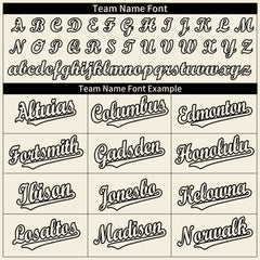 Custom Cream Full Button Up Mesh Fans Special Edition Authentic Baseball Jersey