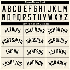 Custom Cream Pinstripe Mesh Fans Special Edition Authentic Baseball Jersey