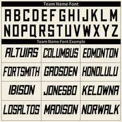 Custom Cream Mesh Basketball Athletic Performance Jersey