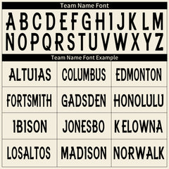 Custom Cream Football Jersey Athletic Shirt For Adult Youth