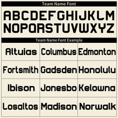 Custom Cream Football Jersey Athletic Shirt For Adult Youth Unisex