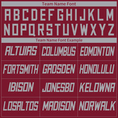 Custom Crimson Mesh Basketball Athletic Performance Jersey