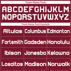 Custom Crimson Football Jersey Athletic Shirt For Adult Youth Unisex