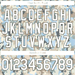 Custom Camo Baseball Jersey Full Button Down Fans Special Edition Authentic Sport Shirt