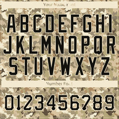 Custom Digital Camo Baseball Jersey Full Button Down Fans Special Edition Authentic Shirt