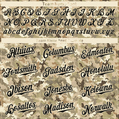 Custom Digital Camo Baseball Jersey Full Button Down Fans Special Edition Authentic Shirt