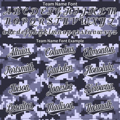 Custom Camo Baseball Jersey Full Button Down Fans Special Edition Authentic Shirt