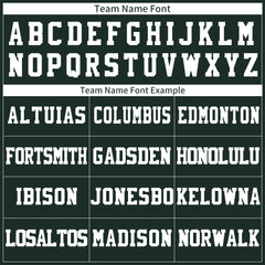 Custom Dark Green Football Jersey Player Fans Team Uniforms For Adult Youth Unisex