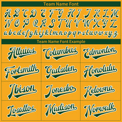 Custom Gold Full Button Down Mesh Fans Special Edition Authentic Baseball Jersey