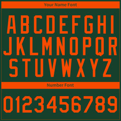 Custom Green Pinstripe Mesh Fans Special Edition Authentic Baseball Jersey