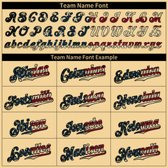 Custom Gold National USA Flag Fans Special Edition Authentic Vintage Baseball Jersey