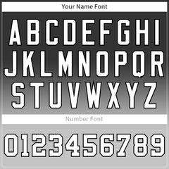 Custom Gradient Black Gray Baseball Jersey Full Button Down Fans Special Edition Authentic Shirt