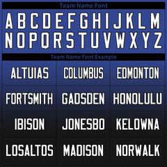 Custom Gradient Royal Baseball Jersey Full Button Down Fans Special Edition Authentic Shirt