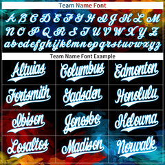 Custom Graffiti Pattern Baseball Jersey Full Button Down Fans Special Edition Authentic Casual Pop Shirt