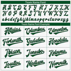 Custom Green Pinstripe Two Tone Authentic Vintage Baseball Jersey