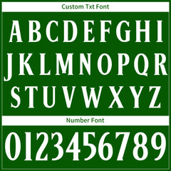 Custom Green Print Logo Text Adjustable Snapback Cotton Twill Hat