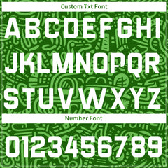 Custom Green Baseball Cap Print Logo Text Adjustable Hat For Men Women