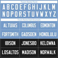 Custom Light Blue Soccer Uniform For Adult Youth Fans Jersey