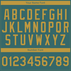 Custom Pinstripe Midnight Green Full Button Down Mesh Fans Special Edition Authentic Baseball Jersey