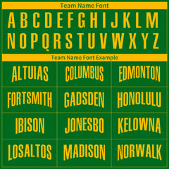 Custom Green Basketball Uniform Print Name Number Athletic V Neck Mesh Jersey Design Your Own