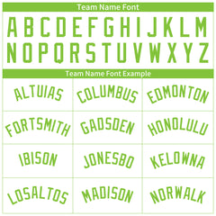 Custom Neon Green Pinstripe Full Button Down Mesh Fans Special Edition Authentic Baseball Jersey