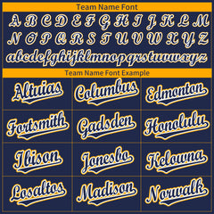 Custom Navy Full Button Up Mesh Fans Special Edition Authentic Baseball Jersey