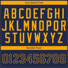 Custom Navy Full Pinstripe Button Down Mesh Fans Special Edition Authentic Baseball Jersey