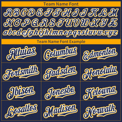 Custom Navy Full Pinstripe Button Down Mesh Fans Special Edition Authentic Baseball Jersey