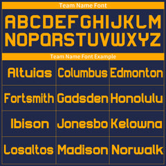 Custom Navy Football Jersey Athletic Shirt For Adult Youth Unisex