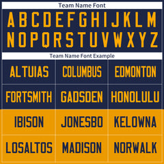 Custom Navy Soccer Uniform For Adult Youth Fans Jersey