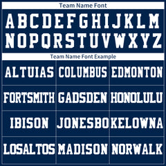 Custom Navy Orange Football Jersey Player Fans Team Uniforms For Adult Youth Unisex