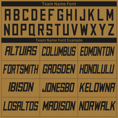 Custom Old Gold Mesh Basketball Athletic Performance Jersey